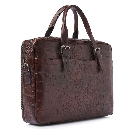 Castelijn & Beerens Jules Koffer RFID-bescherming Leer 30 cm Laptop compartiment