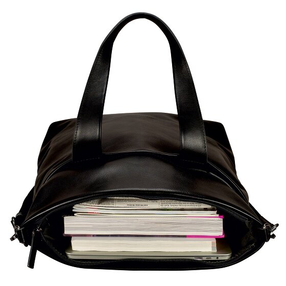 Leonhard Heyden Hamburg Handtas Leer 32 cm