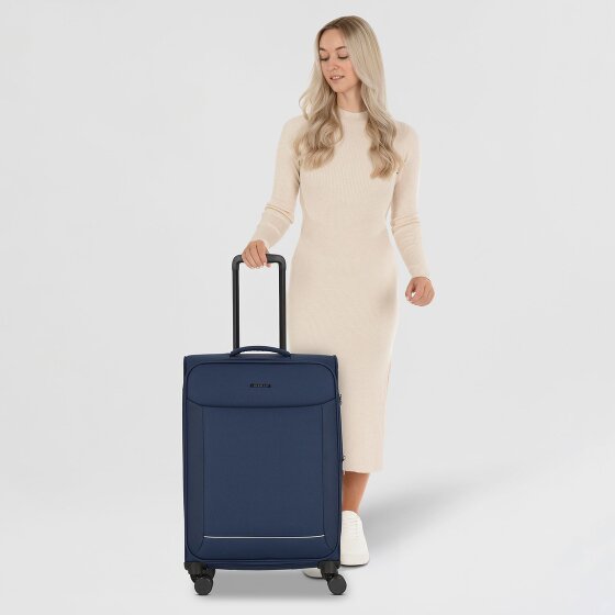 Stratic Fresh 4 wielen Trolley M 65 cm met uitbreidingsplooi