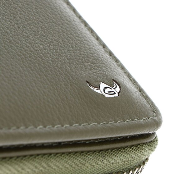 Golden Head Madrid Portemonnee RFID-bescherming Leder 11.5 cm