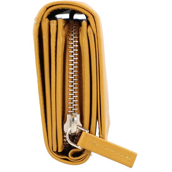 Mika Leren portemonnee 15 cm