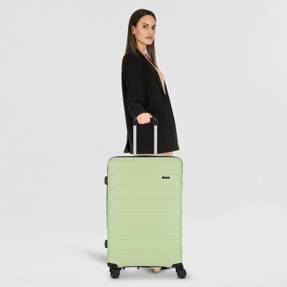 d&n Travel Line 4100 4 wielen Trolley L 74 cm