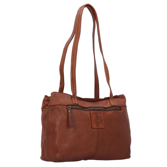 Harbour 2nd Urban Poets Zea Shopper Tas Leer 33 cm