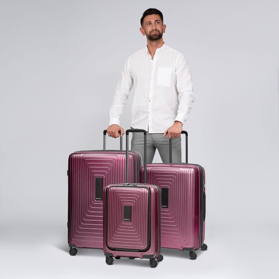 Redolz Essentials 14 4 wielen Kofferset 3-delig met uitbreidingsplooi