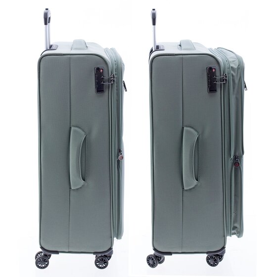 Gladiator 3700 4 wielen Trolley 78 cm met uitbreidingsplooi