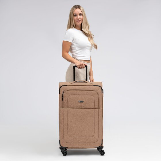 Redolz Essentials 12 LARGE 4 wielen Trolley 79 cm met uitbreidingsplooi