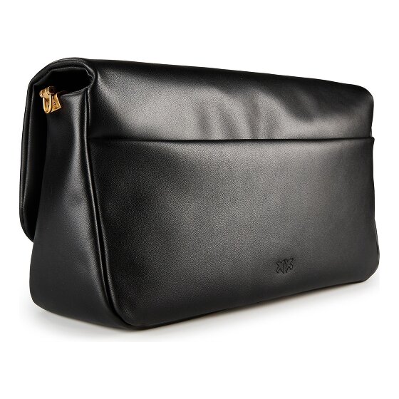 PINKO Click Soft Classic Schoudertas Leer 32 cm