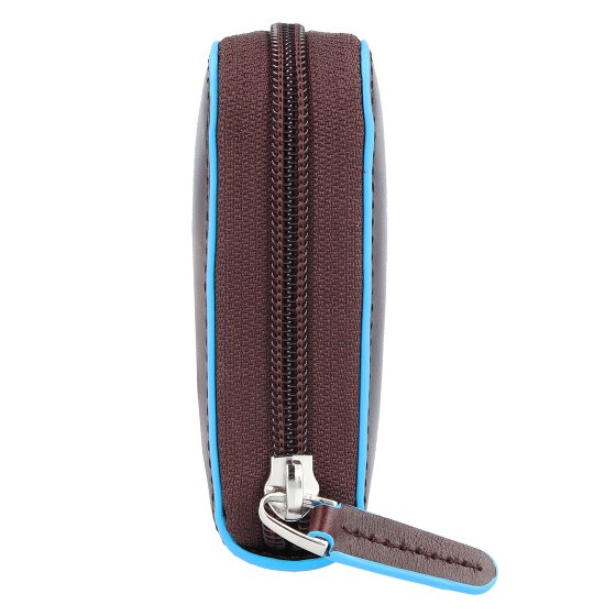 Piquadro Blauwe Vierkante Portemonnee RFID Leer 19 cm