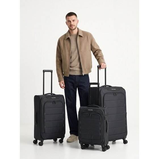 Travelite Skaii 4 wielen Kofferset 3-delig met uitbreidingsplooi
