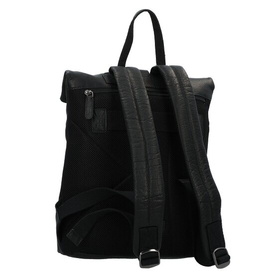 Jack Kinsky Porto Dagrugzak Leer 37 cm Laptop compartiment