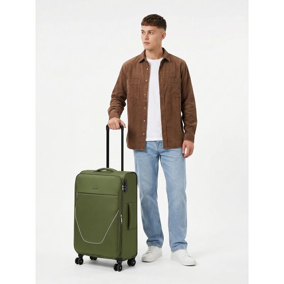 Stratic taska 4 wielen Trolley M 65 cm met uitbreidingsplooi