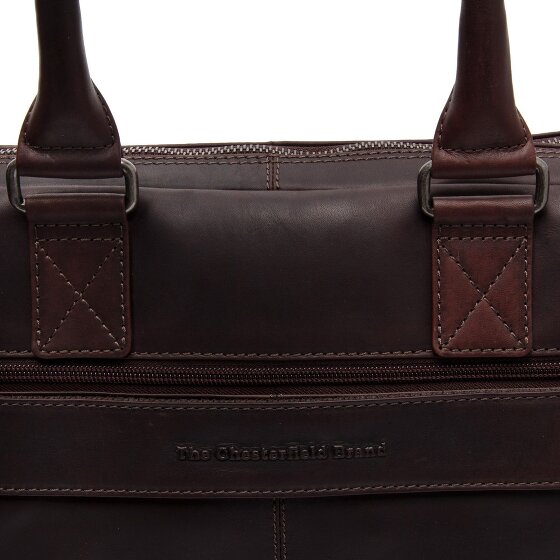 The Chesterfield Brand Fabian Koffer Leer 40 cm Laptop compartiment