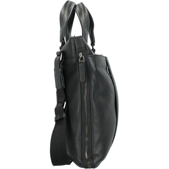 Piquadro Modus Aktentas Leder 42 cm Laptopvak met uitbreidingsplooi