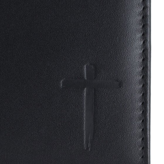 oxmox Leather Portemonnee RFID-bescherming Leder 12 cm