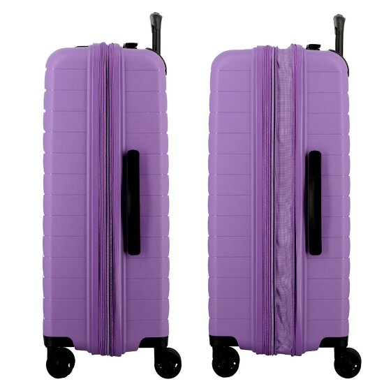 Jump Striper 4 wielen Trolley 77 cm met uitbreidingsplooi
