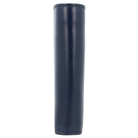 Piquadro Blauw Vierkant Creditcardetui Leer 12,5 cm
