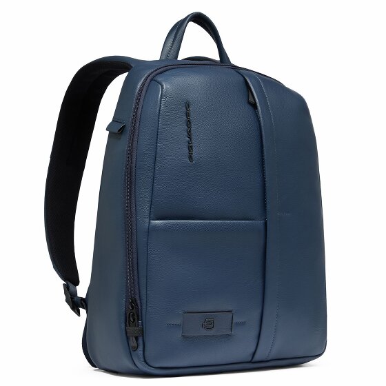 Piquadro Russel Dagrugzak Leer 39 cm Laptop compartiment