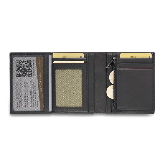Roncato Detroit Portemonnee RFID-bescherming Leer 9 cm