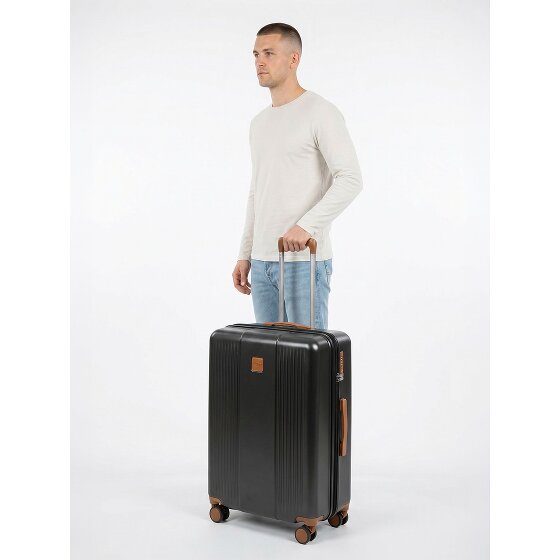 Bric's Ferrara 4 wielen Trolley M 67 cm met uitbreidingsplooi