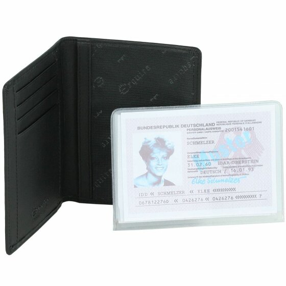 Esquire Logo ID etui leer 9 cm