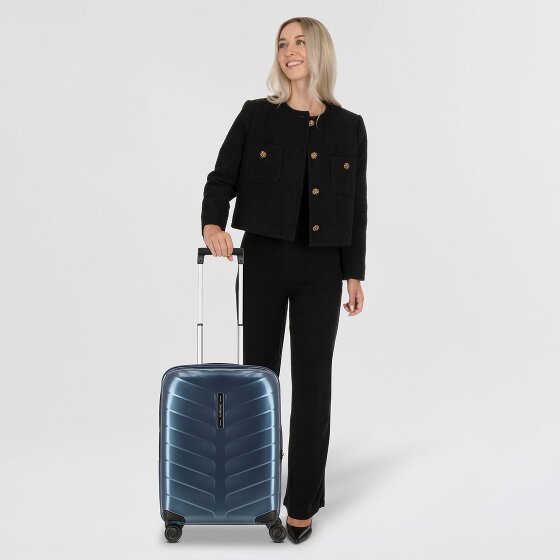 Samsonite Attrix 4 wielen Cabinewagen 55 cm met uitbreidingsplooi
