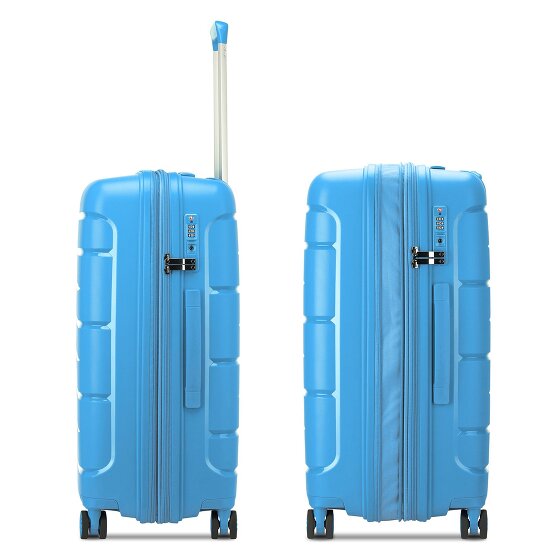 MODO by Roncato Starlight 3.0 4 wielen Trolley 66 cm met uitbreidingsplooi