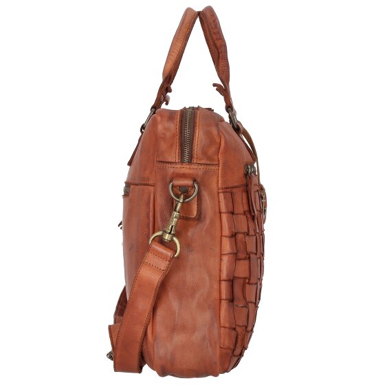 Harbour 2nd Koele aktetas Aris leer 40 cm laptop compartiment
