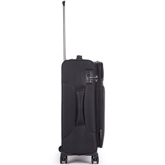 Stratic Stratic Light Plus 4 wielen Trolley 68 cm met uitbreidingsplooi