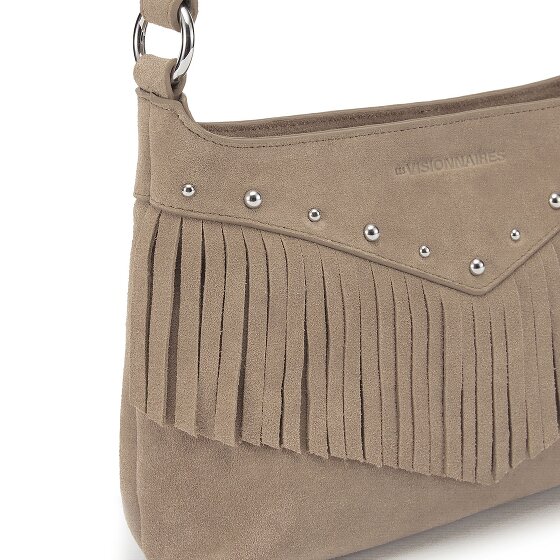 LES VISIONNAIRES Jane Cozy Schoudertas Leer 29 cm