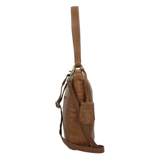 Burkely Natural Norah Schoudertas Leer 32 cm