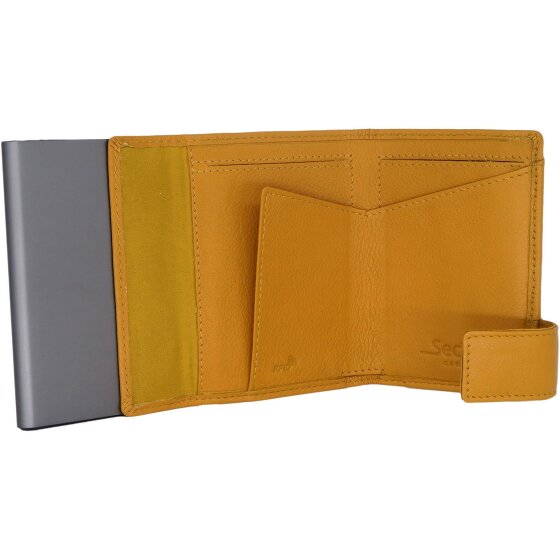 SecWal SecWal 2 Creditcard etui Portemonnee RFID Leer 9 cm