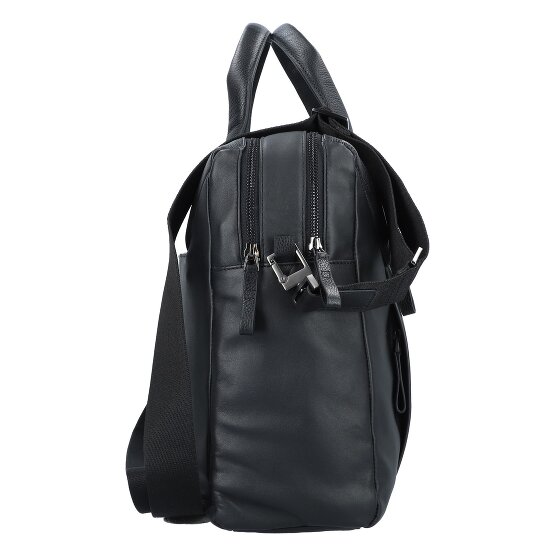 Piquadro Koffer Leer 43.5 cm Laptop compartiment