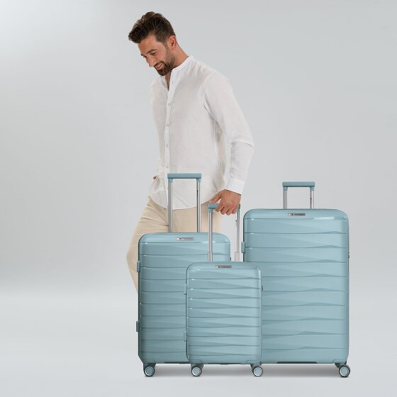 Franky London 4 wielen Kofferset 3-delig met uitbreidingsplooi