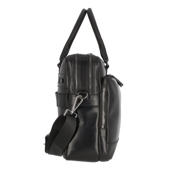 bugatti Romano Koffer Leer 40 cm Laptop compartiment