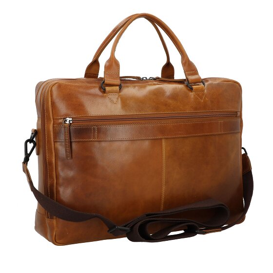 Greenburry Newport Koffer Leer 43 cm Laptop compartiment