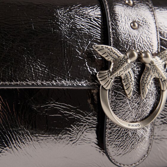 PINKO Love One Classic Schoudertas Leer 27 cm