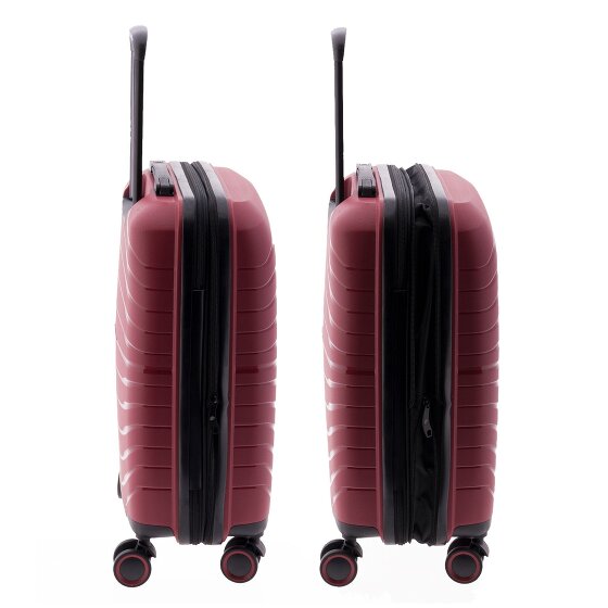 Gladiator 3400 4 wielen Cabinewagen 55 cm met uitbreidingsplooi