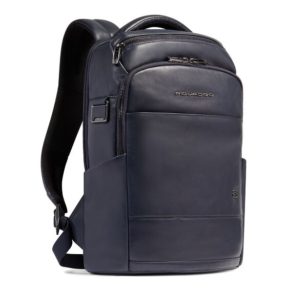 Piquadro Zaino Dagrugzak Leer 40 cm Laptop compartiment