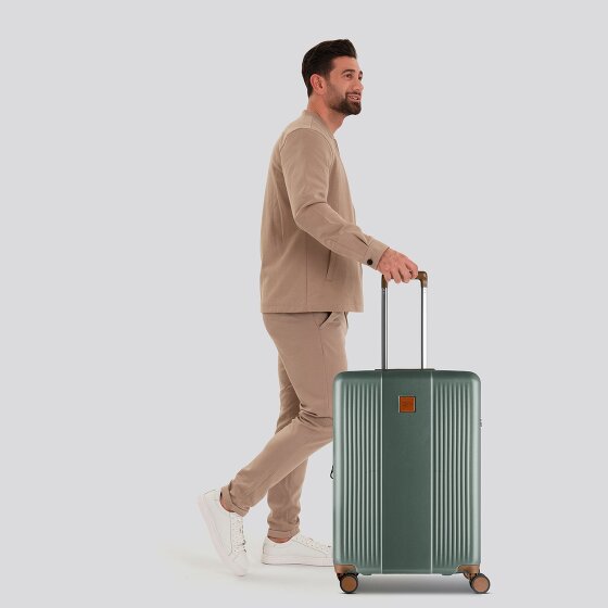 Bric's Ferrara 4 wielen Trolley M 67 cm met uitbreidingsplooi