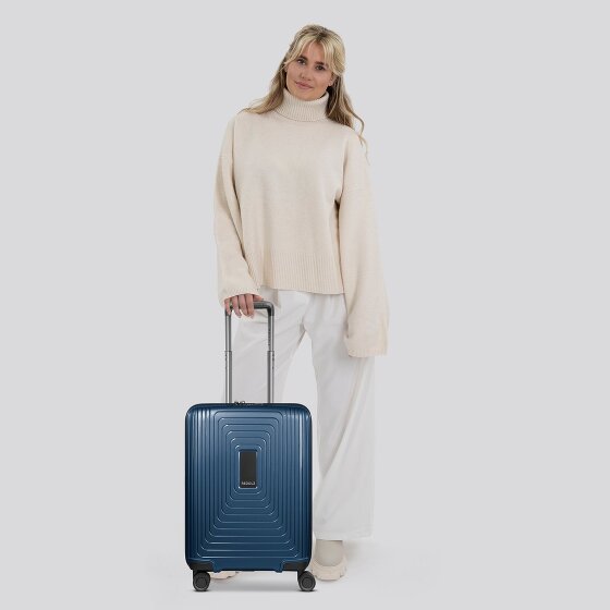 Redolz Essentials 14 4-wiel cabine trolley 55 cm slank