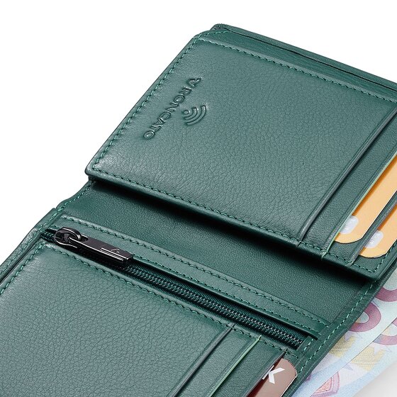 Roncato Detroit Portemonnee RFID-bescherming Leer 9 cm