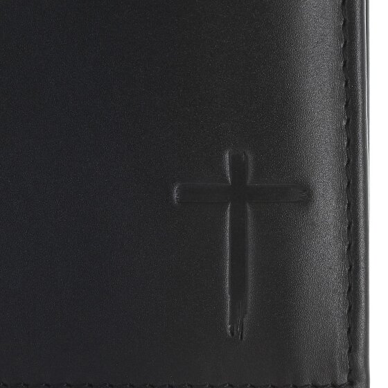 oxmox Leather Portemonnee RFID-bescherming Leder 13 cm