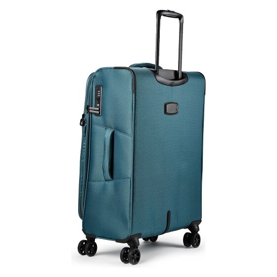 d&n Travel Line 9804 4 wielen Kofferset 3-delig met uitbreidingsplooi