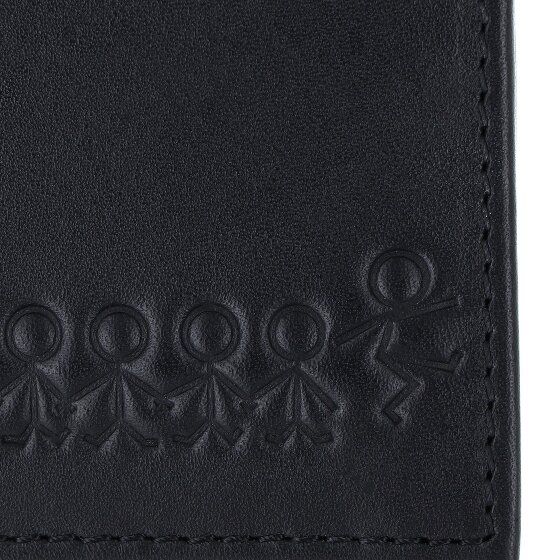 oxmox Leather Portemonnee RFID-bescherming Leder 11 cm