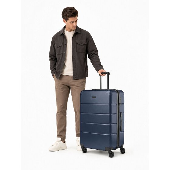 Police Dublin 4 wielen Trolley L 75 cm met uitbreidingsplooi