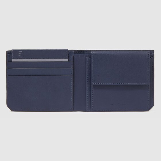 Piquadro Liko Portemonnee RFID-bescherming Leer 11 cm