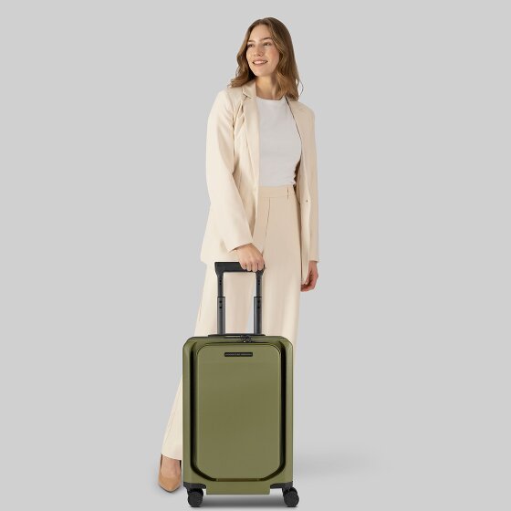 Porsche Design Voyager 4 wielen Cabinewagen S 55 cm Laptop compartiment met uitbreidingsplooi