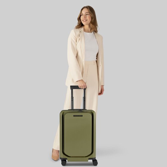 Porsche Design Voyager 3.0 4 wielen Cabinewagen S 55 cm Laptop compartiment met uitbreidingsplooi