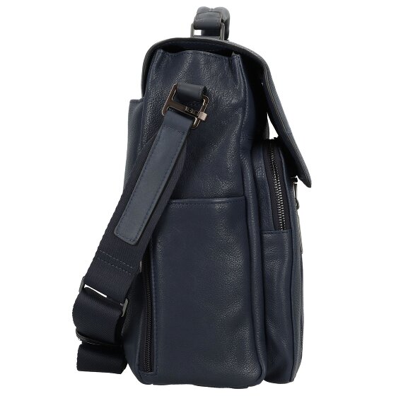 Piquadro Ronnie aktetas Leer 43 cm Laptopcompartiment