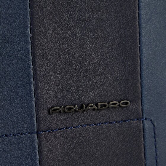 Piquadro Finn Portemonnee RFID-bescherming Leer 11 cm